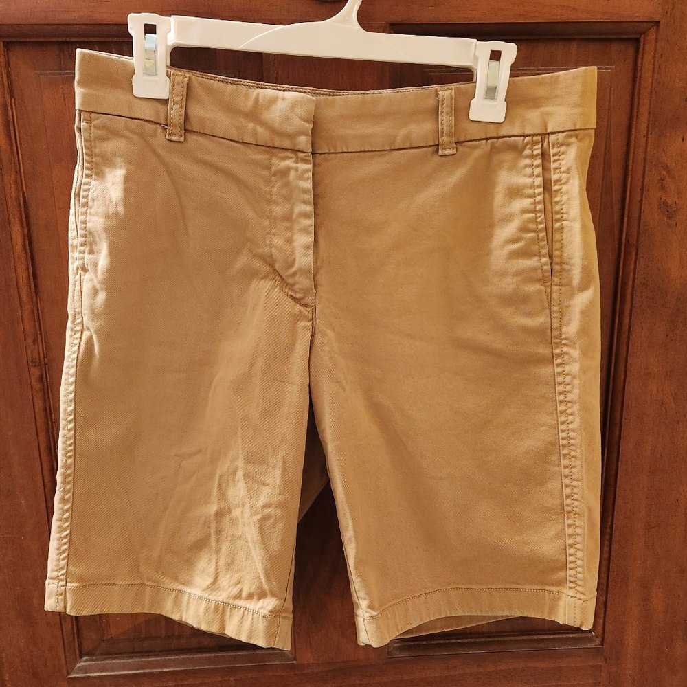 Tan J Crew Shorts